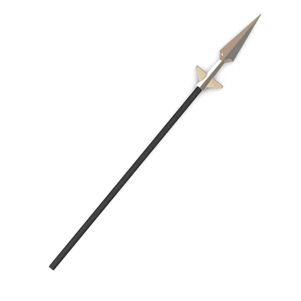 3d render of war spear — Stock Photo, Image