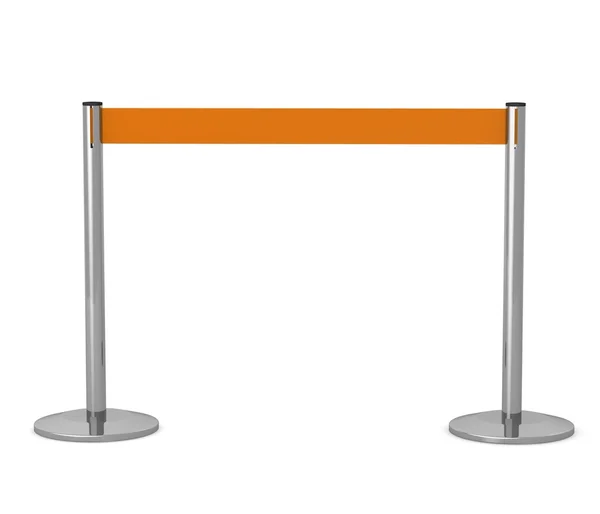 stock image 3d render of stand barrier