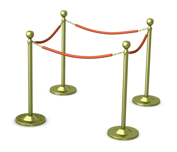 3d renderização da barreira de suporte — Fotografia de Stock