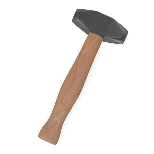 3D renderizado de herramienta de martillo — Foto de Stock
