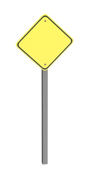 stock image 3d render of traffic sign