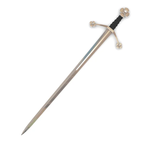 stock image 3d render of classic sword