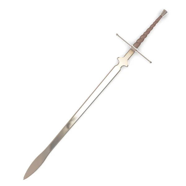 3D render klasszikus kard — Stock Fotó