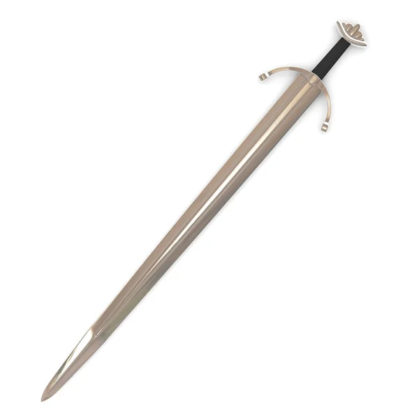 3D рендеринг классического меча — стоковое фото