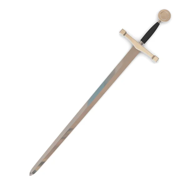 古典的な剣の 3 d レンダリング — ストック写真