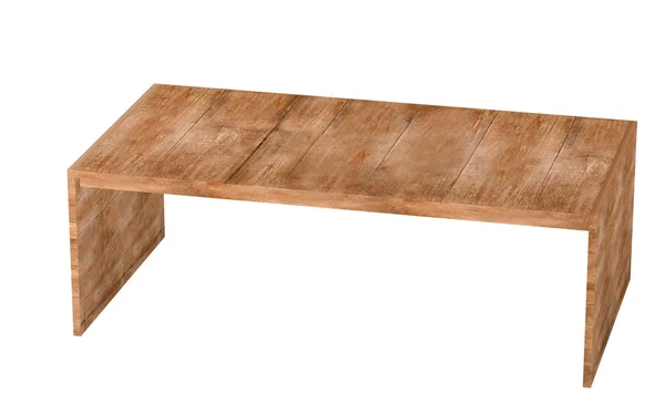 台所のテーブルの 3 d レンダリング — ストック写真