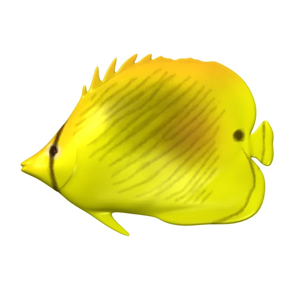 3d renderizado de peces tropicales —  Fotos de Stock