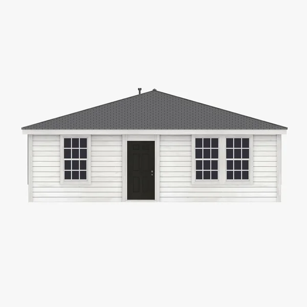 3d render of US house — Zdjęcie stockowe