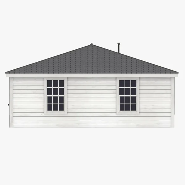 3d renderizado de casa de EE.UU. — Foto de Stock