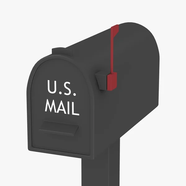 3d renderização de caixa de correio — Fotografia de Stock