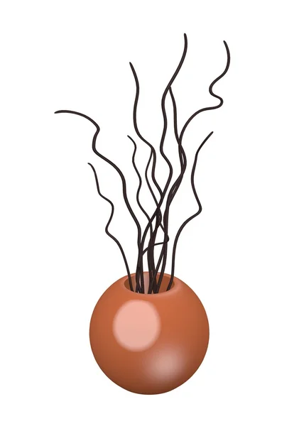 3D render dekoratif vazo — Stok fotoğraf
