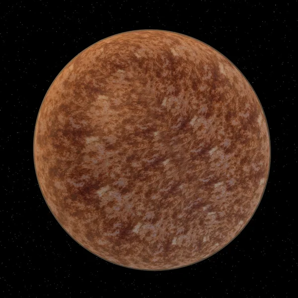 Venüs gezegeninin 3D render — Stok fotoğraf