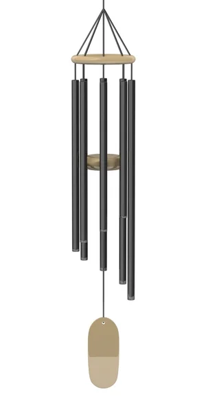 3d rendering di carillon eolici — Foto Stock
