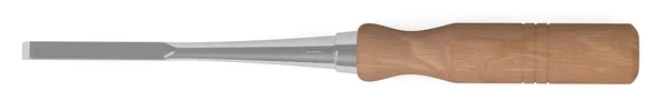 3d render of wood chisel — Stock Photo, Image