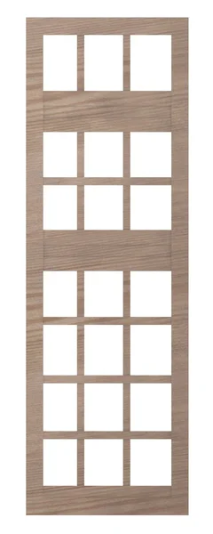 3d render of wooden window — Stock Photo, Image