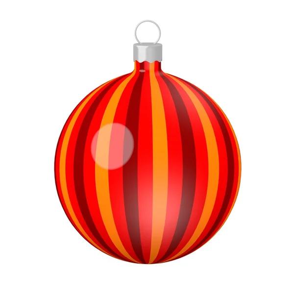 3d renderização de bola de Natal — Fotografia de Stock