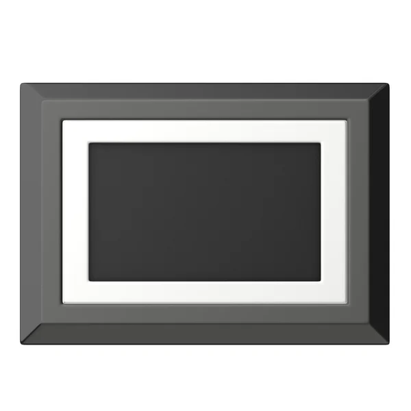 3d renderização de moldura digital — Fotografia de Stock