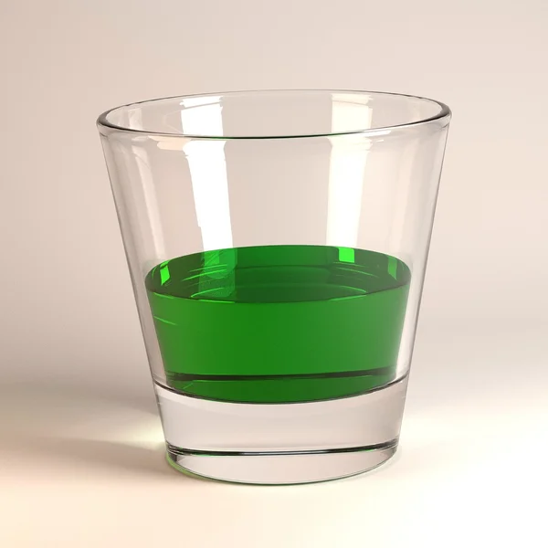 3d render of alcohol drink — Stock Photo, Image