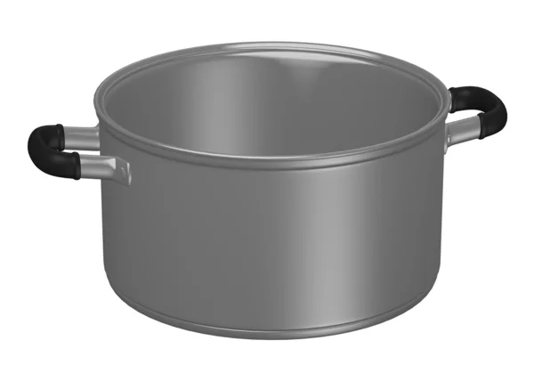 3d render of cooking pot — Stockfoto