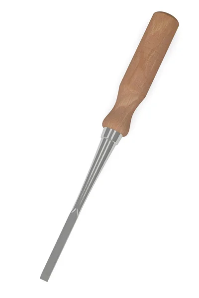 木工用彫刻刀の 3 d レンダリング — ストック写真