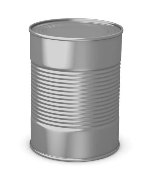 stock image 3d render of food can