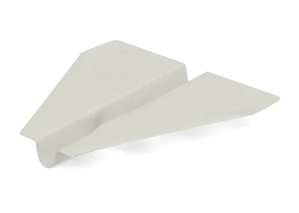3D-Darstellung von Origami-Flugzeug — Stockfoto