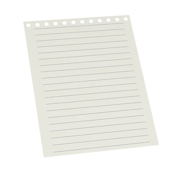 3d render of small paper for notes — Stock Photo, Image