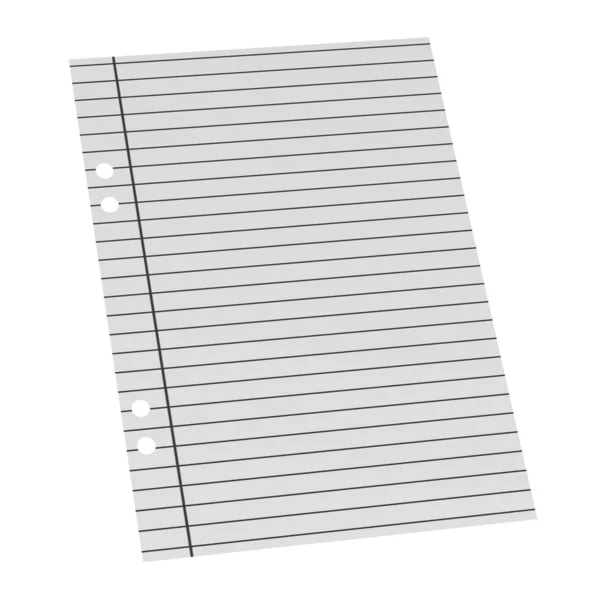 3d renderizado de papel pequeño para notas — Foto de Stock