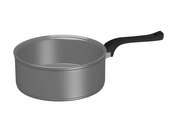 3d renderização de panela de cozinhar — Fotografia de Stock