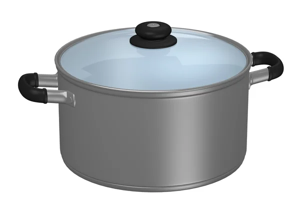 3d renderizado de olla de cocina —  Fotos de Stock