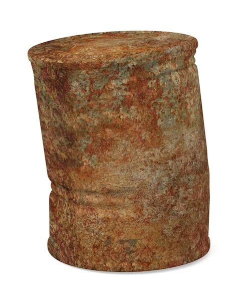 3d render of rusty can — Stock Photo, Image