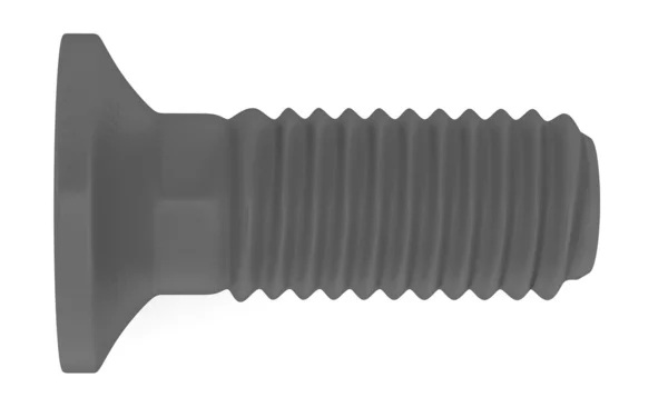 3d render of small screw — Stock Photo, Image