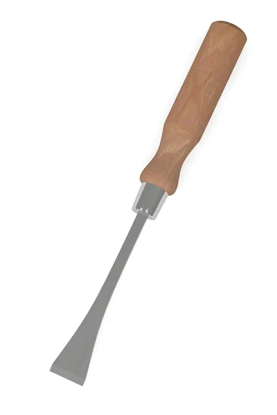 木工用彫刻刀の 3 d レンダリング — ストック写真