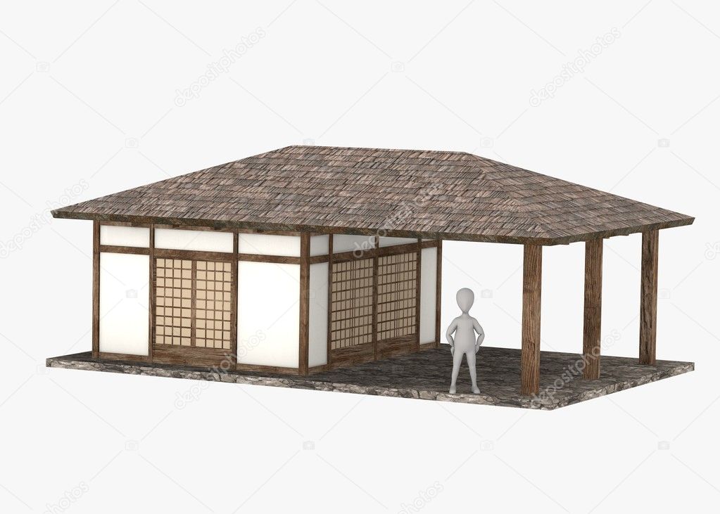 Maison Japonaise Dessin