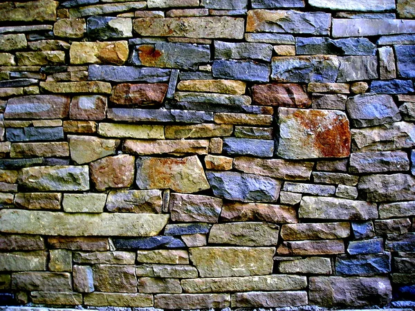 stock image Abstract wall stone blue