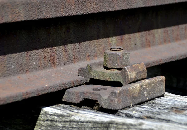 Mounting rails old — Stock Photo, Image
