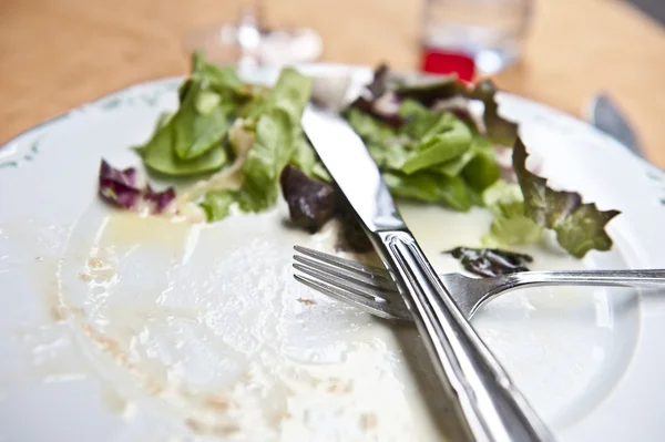 stock image Eaten Seafood Dish