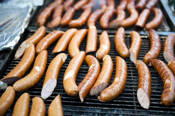 Jumbo hot dogy — Stock fotografie