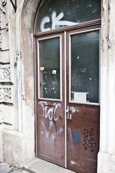 Edificio Checo abandonado — Foto de Stock