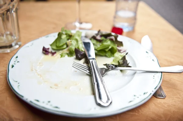 stock image Empty Seafood Plate