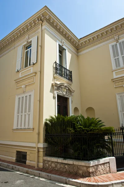 Beige Monaco Mansion — Stock Photo, Image