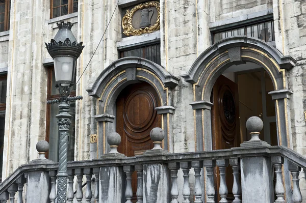 Βρυξέλλες αρχιτεκτονική Μεγάρων — Φωτογραφία Αρχείου