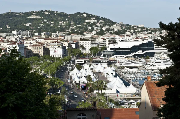 Cannes Francia Skyline — Foto Stock