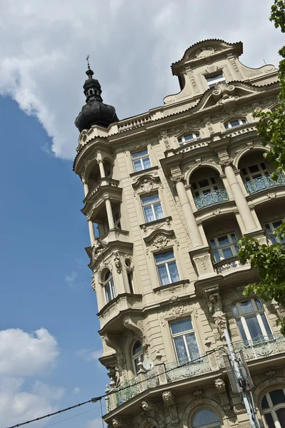 Hörn jiraskovo namesti — Stockfoto