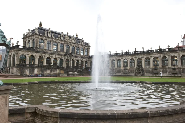 Dresden fontein — Stockfoto