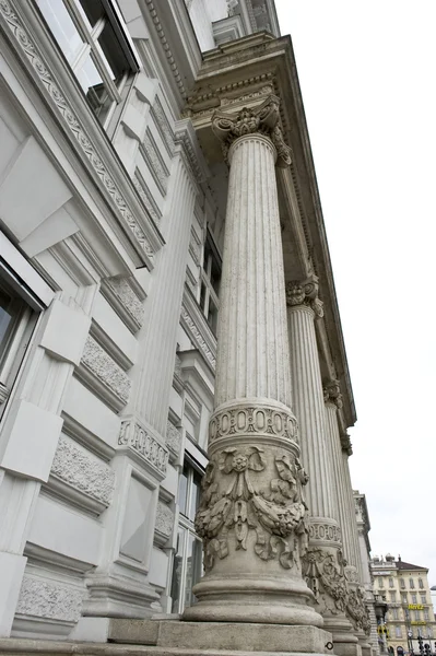 Coluna grega Viena — Fotografia de Stock