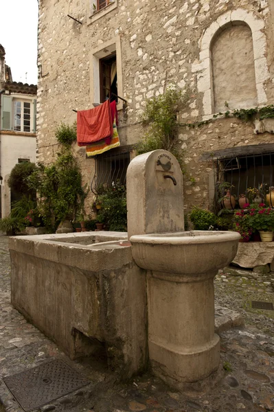 Medieval French Fountain — Stock Photo, Image