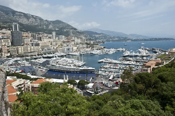 Skyline van Monaco — Stockfoto