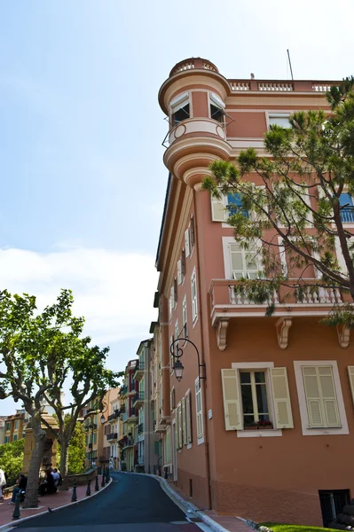 Pink Monaco Apartments — Stock Photo, Image