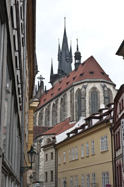 Здания Праги — стоковое фото